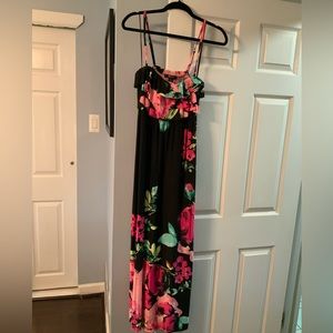 Style & Co. Large Maxi Dress Floral Print